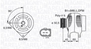 063730007010 generátor MAGNETI MARELLI