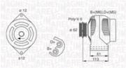 063731885010 generátor MAGNETI MARELLI