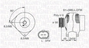 063731378010 generátor MAGNETI MARELLI