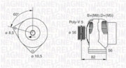 063730017010 generátor MAGNETI MARELLI