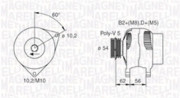 063731748010 generátor MAGNETI MARELLI