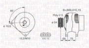 063730025010 generátor MAGNETI MARELLI