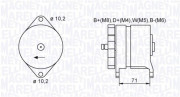 063731438010 generátor MAGNETI MARELLI