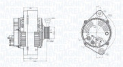 063731318010 generátor MAGNETI MARELLI