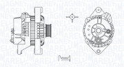 063731581010 generátor MAGNETI MARELLI