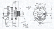 063734274010 generátor MAGNETI MARELLI