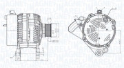 063730733010 generátor MAGNETI MARELLI