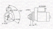 063721112010 Startér MAGNETI MARELLI