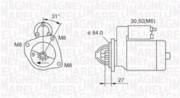 063721203010 Startér MAGNETI MARELLI