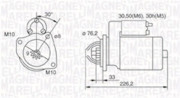 063721067010 Startér MAGNETI MARELLI