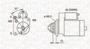 063721260010 Startér MAGNETI MARELLI