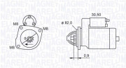 063721552010 Startér MAGNETI MARELLI