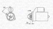 063226801010 Startér MAGNETI MARELLI