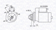 063521082040 Startér MAGNETI MARELLI