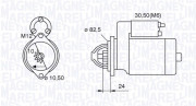 063521090680 Startér MAGNETI MARELLI