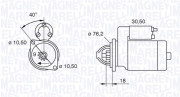 063521070620 Startér MAGNETI MARELLI