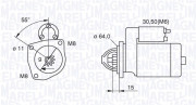 063521070910 Startér MAGNETI MARELLI