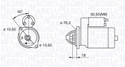 063521074300 Startér MAGNETI MARELLI