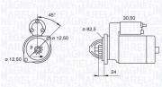 063521090120 Startér MAGNETI MARELLI