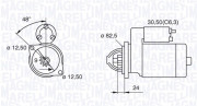 063521090470 Startér MAGNETI MARELLI