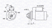 063521093000 Startér MAGNETI MARELLI