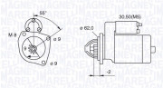 063521120410 Startér MAGNETI MARELLI