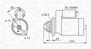 063522190140 MAGNETI MARELLI żtartér 063522190140 MAGNETI MARELLI