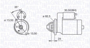 063523620760 Startér MAGNETI MARELLI