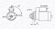 063521074370 Startér MAGNETI MARELLI