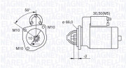 063521084000 MAGNETI MARELLI żtartér 063521084000 MAGNETI MARELLI