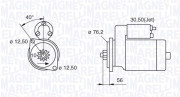 063521204000 Startér MAGNETI MARELLI