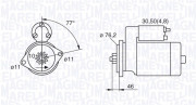 063521230160 Startér MAGNETI MARELLI