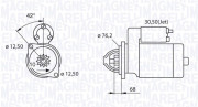 063521250480 Startér MAGNETI MARELLI