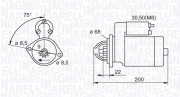 063521074920 Startér MAGNETI MARELLI