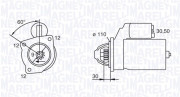 063217126010 Startér MAGNETI MARELLI