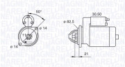 063207138010 Startér MAGNETI MARELLI