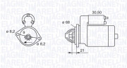 063522604010 Startér MAGNETI MARELLI