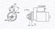 063522607010 Startér MAGNETI MARELLI