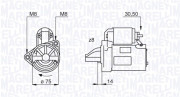 063522611010 Startér MAGNETI MARELLI