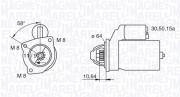 063223101010 MAGNETI MARELLI żtartér 063223101010 MAGNETI MARELLI