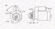 063523624010 Startér MAGNETI MARELLI