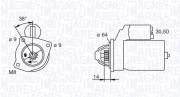 063102003010 Startér MAGNETI MARELLI