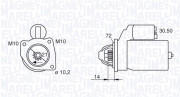 063280006010 Startér MAGNETI MARELLI