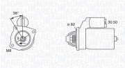 063114014010 Startér MAGNETI MARELLI