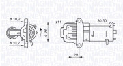 063280023010 Startér MAGNETI MARELLI