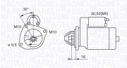 063280029010 Startér MAGNETI MARELLI