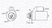 063280036010 Startér MAGNETI MARELLI