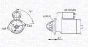 063280045010 Startér MAGNETI MARELLI