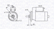 063280050010 Startér MAGNETI MARELLI