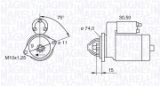 063280054010 Startér MAGNETI MARELLI